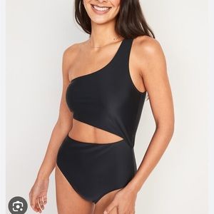 Asymmetrical One Piece Swimsuit